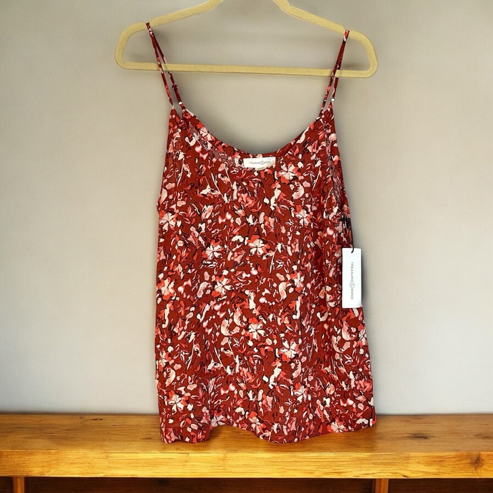 New Treasure & Bond Orange tank top